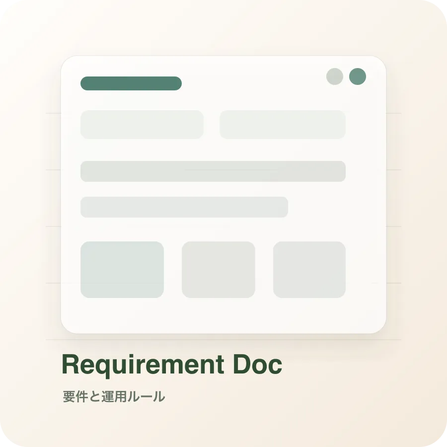 要件定義書PDFプレビューの匿名サンプル